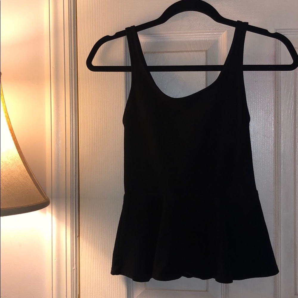 Black Peplum
